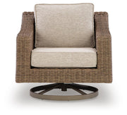 Laguna Heights Beige Swivel Lounge with Cushion - PCP790-821