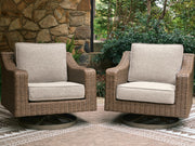 Laguna Heights Beige Swivel Lounge with Cushion - PCP790-821