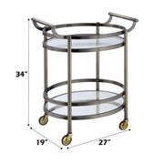 Lakelyn Serving Cart - 98190