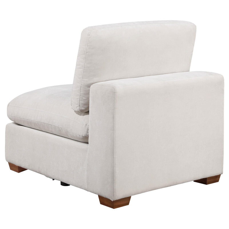 Lakeview Upholstered Armless Chair Ivory - 551461