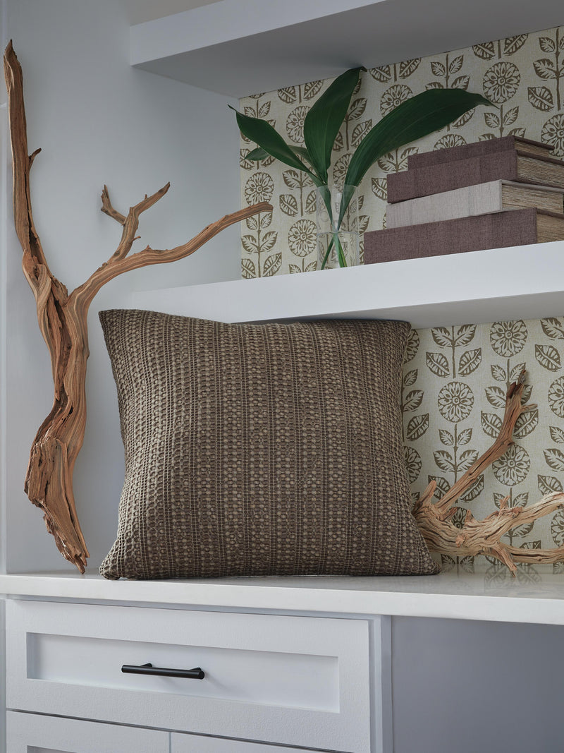 Landcher Brown Pillow (Set of 4) - A1001104