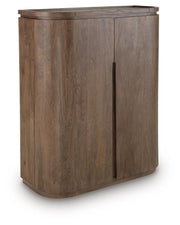 Landermont Medium Brown Bar Cabinet - A4000697
