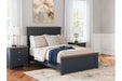 Landocken Brown/Blue Youth Panel Bedroom Set - Gate FurnitureYouth Bedroom Set