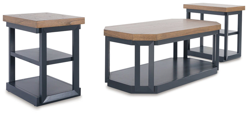 Landocken Table (Set of 3) - Lara FurnitureOccasional Table Set