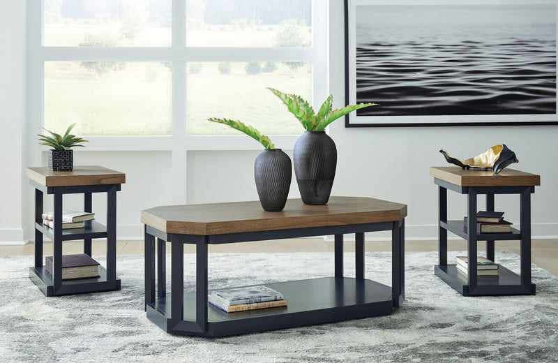 Landocken Table (Set of 3) - Lara FurnitureOccasional Table Set