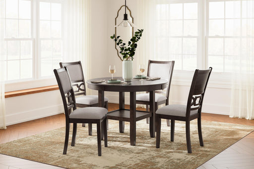 Langwest Dining Table and 4 Chairs (Set of 5) - D422-225