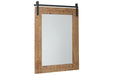 Lanie Antique Brown Accent Mirror - Gate FurnitureOther Products