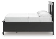 Lanolee Black Full Panel Storage Bed - B687B22