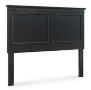 Lanolee Black Panel Bedroom Set - Lara FurnitureBedroom Set
