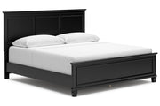 Lanolee Black Panel Bedroom Set - Lara FurnitureBedroom Set