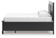 Lanolee Black Queen Panel Storage Bed - B687B17