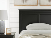 Lanolee Black Twin Panel Storage Bed - B687B21