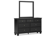 Lanolee Black Youth Panel Bedroom Set - Lara FurnitureYouth Bedroom Set