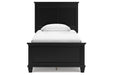 Lanolee Black Youth Panel Bedroom Set - Gate FurnitureYouth Bedroom Set