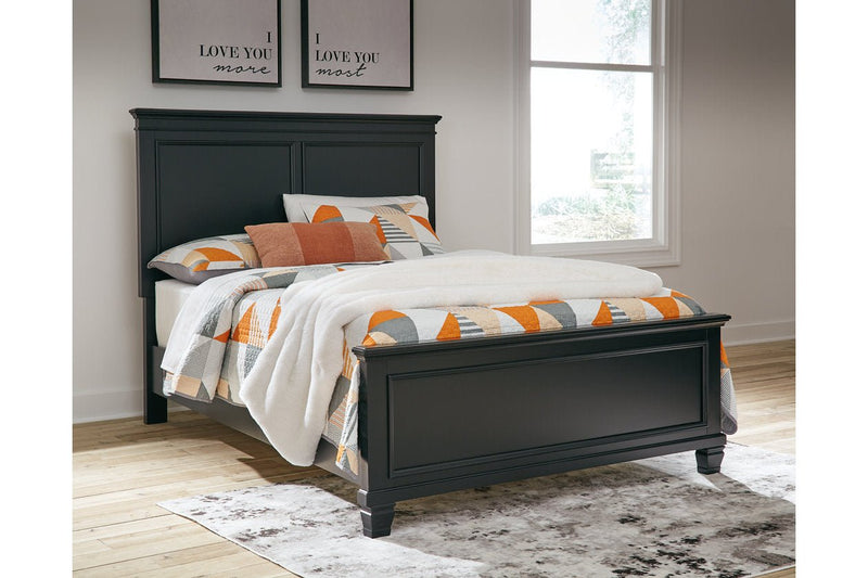 Lanolee Black Youth Panel Bedroom Set - Lara FurnitureYouth Bedroom Set