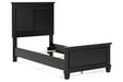Lanolee Black Youth Panel Bedroom Set - Gate FurnitureYouth Bedroom Set