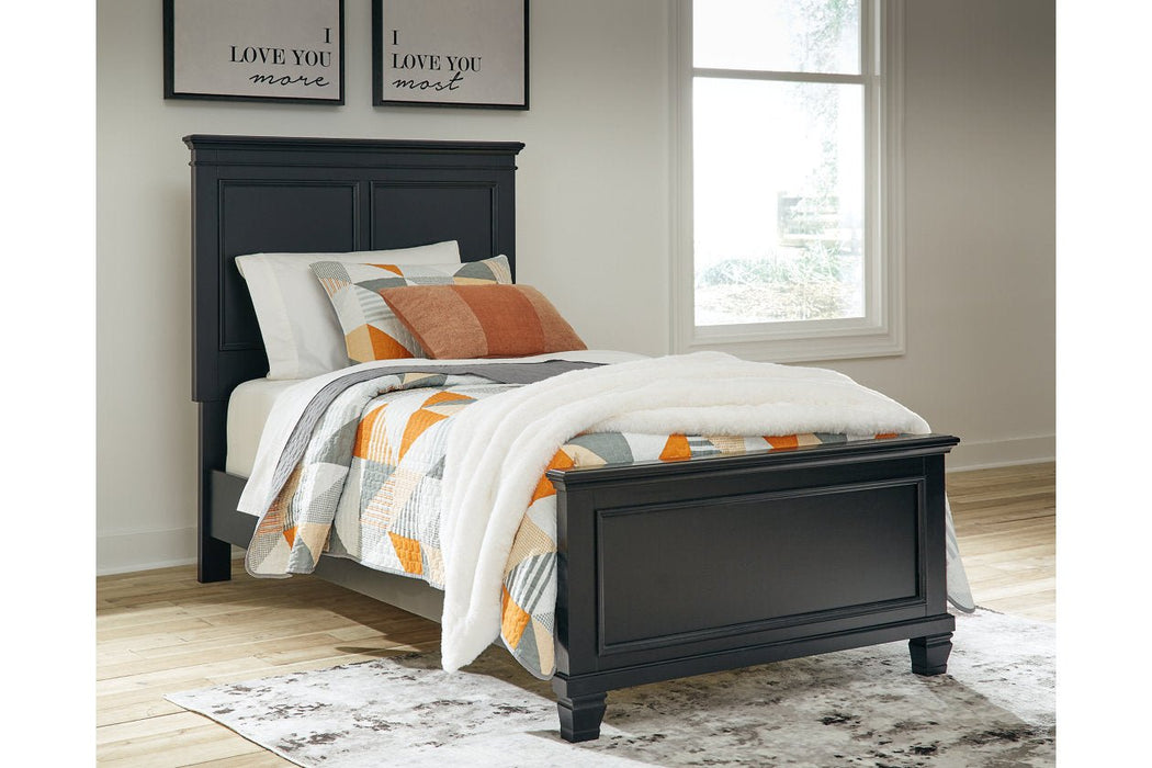 Lanolee Black Youth Panel Bedroom Set - Gate FurnitureYouth Bedroom Set