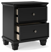 Lanolee California King Panel Bed, Dresser, Chest and 2 Nightstands - B687B32