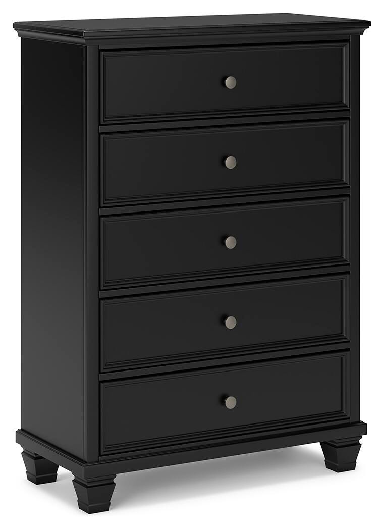 Lanolee Twin Panel Bed and Chest - B687B30