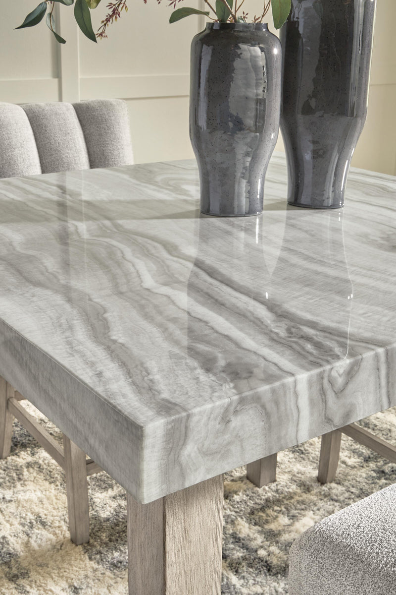 Larawyn Bisque Counter Height Dining Table - PCD575-13