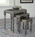 Larkendale Metallic Gray Accent Table (Set of 3) - Gate FurnitureTable