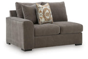 Larson Levee Espresso Left-Arm Facing Loveseat - PC8620555
