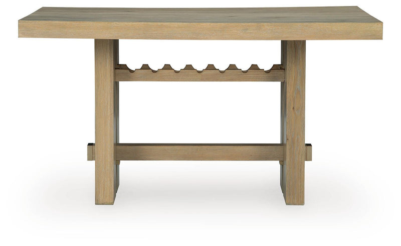 Lasinger Light Brown Counter Height Dining Table - PCD852-13