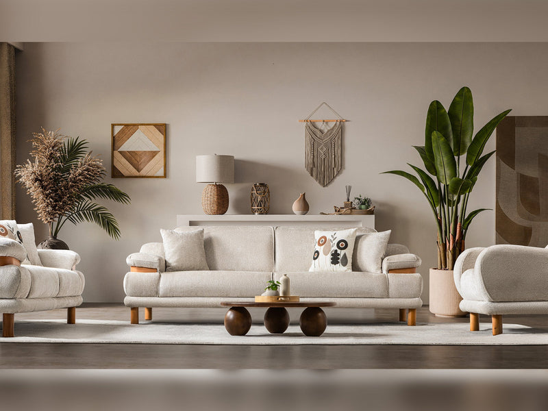 Latte Convertible Sofa in Cream - 200-ST-LAT-HENRY06-3