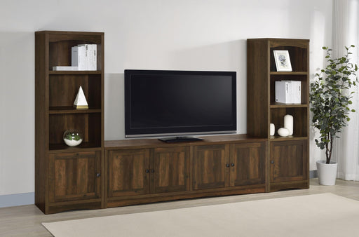 Laughlin 3-piece Entertainment Center TV Stand Dark Pine - 724123-SET