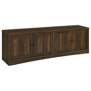 Laughlin 4-door Engineered Wood 78-inch TV Stand Dark Pine - 724123