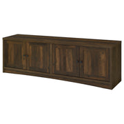 Laughlin 4-door Engineered Wood 78-inch TV Stand Dark Pine - 724123