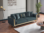 Laura 3-pieces (Sofa & Loveseat & Chair) Livingroom in Cream - 200-ELIF-LAU-A611-321