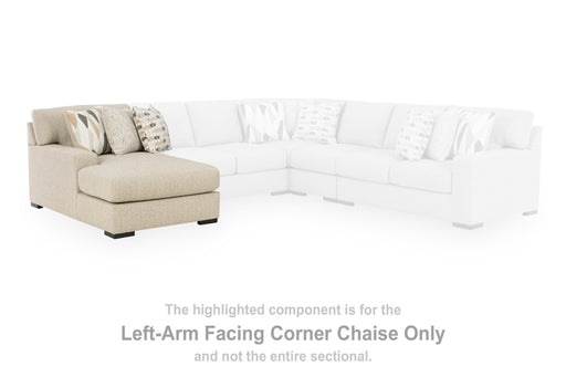 Laurelgrove Pebble Left-Arm Facing Corner Chaise - 7510516