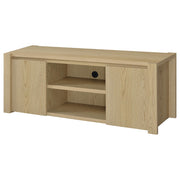 Laurelton 60-inch 2-door TV Stand Media Console Light Oak - 708222