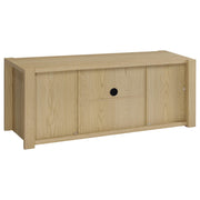 Laurelton 60-inch 2-door TV Stand Media Console Light Oak - 708222