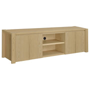 Laurelton 78-inch 4-door TV Stand Media Console Light Oak - 701653