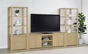 Laurelton 78-inch 4-door TV Stand Media Console Light Oak - 701653