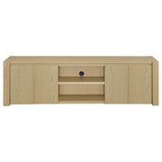 Laurelton 78-inch 4-door TV Stand Media Console Light Oak - 701653