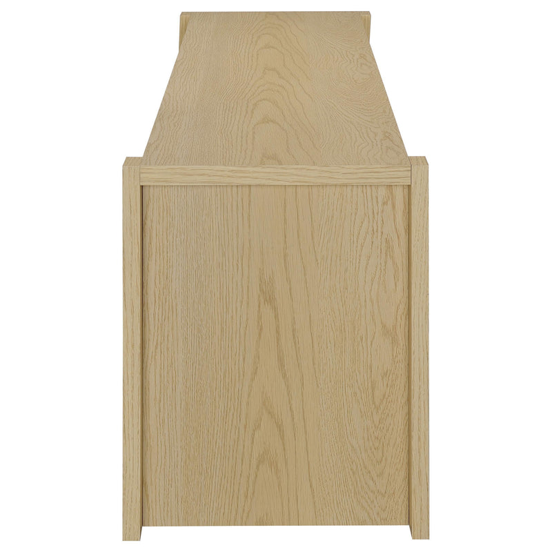 Laurelton 78-inch 4-door TV Stand Media Console Light Oak - 701653
