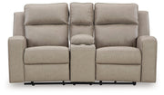 Lavenhorne Reclining Loveseat with Console - Lara FurnitureLoveseat