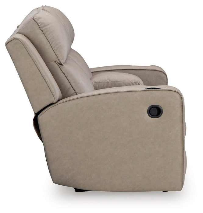 Lavenhorne Reclining Loveseat with Console - Gate FurnitureLoveseat