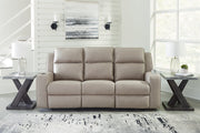 Lavenhorne Reclining Sofa with Drop Down Table - Lara FurnitureReclining Sofa