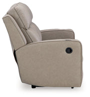 Lavenhorne Reclining Sofa with Drop Down Table - Lara FurnitureReclining Sofa