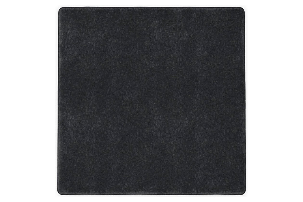 Lavernett Charcoal Oversized Accent Ottoman - Gate FurnitureOttoman