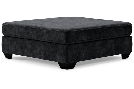 Lavernett Charcoal Oversized Accent Ottoman - Gate FurnitureOttoman