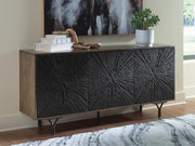 Lavinmont Multi Brown Accent Cabinet - A4000710