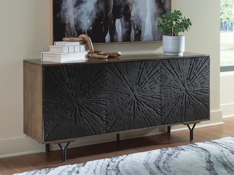 Lavinmont Multi Brown Accent Cabinet - A4000710