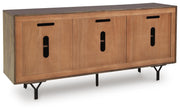 Lavinmont Multi Brown Accent Cabinet - A4000710