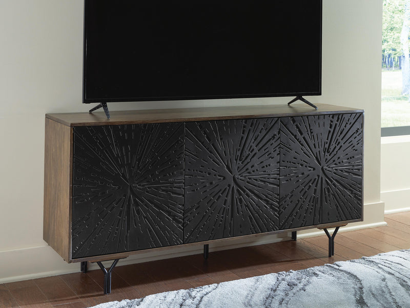 Lavinmont Multi Brown Accent Cabinet - A4000710