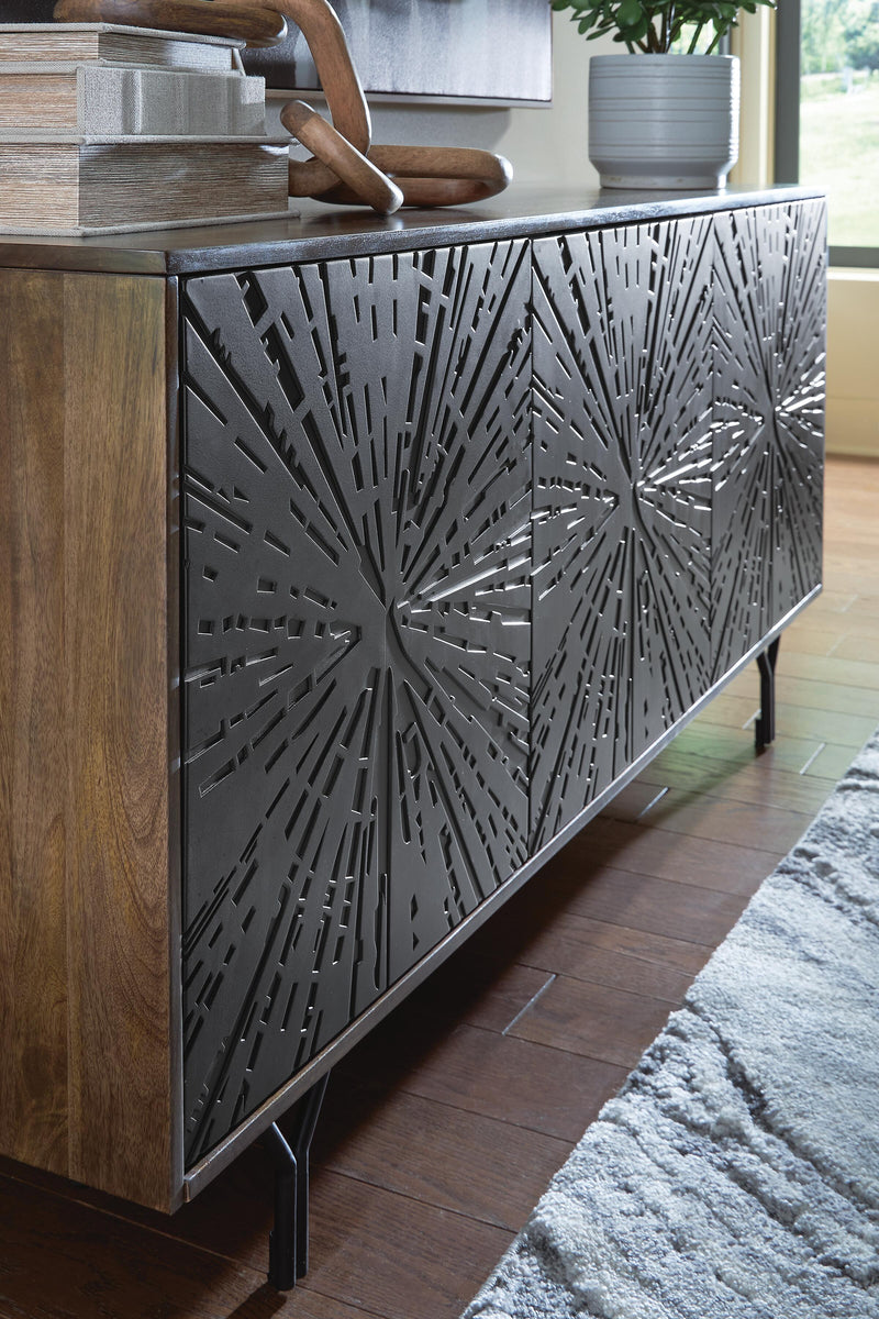 Lavinmont Multi Brown Accent Cabinet - A4000710